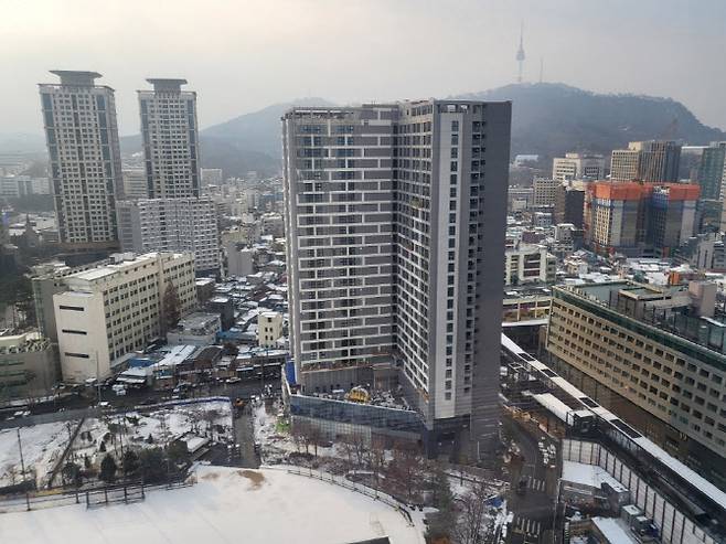 세운 푸르지오 헤리시티 전경(사진=한호건설)