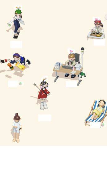 메타버스 기반 소셜 앱 '본디'가 MZ세대를 중심으로 인기를 끌고 있다. 본디 화면 캡처