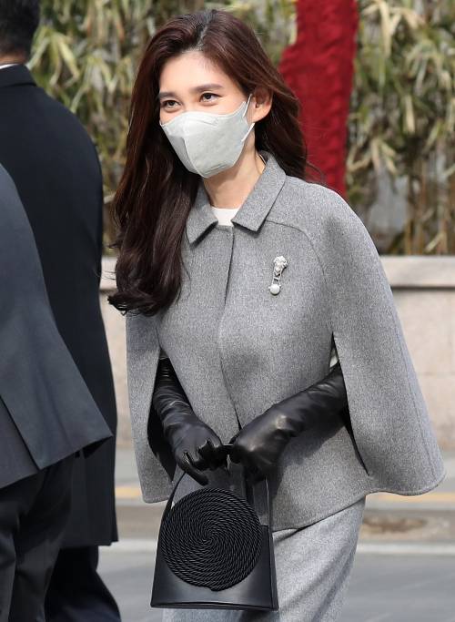 이부진 호텔신라 사장이 지난 11일 서울 중구 정동교회에서 열린 범(汎)현대가 HDC(옛 현대산업개발)그룹 정몽규 회장의 장남 정준선(31) 한국과학기술원(KAIST) 교수의 결혼식에 참석했다. /사진=뉴스1