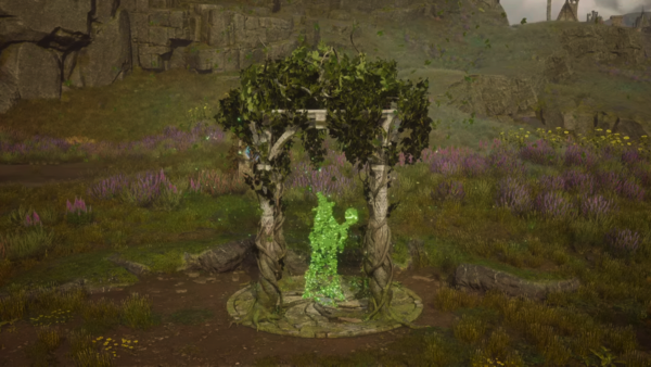 - 퍼즐 해결 시 멀린의 환상이 나타난다