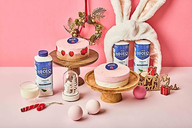 GS25가 올해 선보이는 한정판 크리스마스 홀케익.<사진제공=GS리테일>