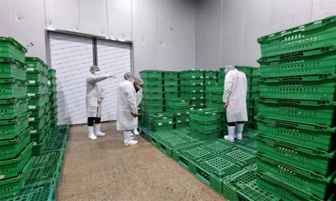 식품의약품안전처가 온라인에서 판매된 육회를 먹은 소비자들이 식중독 증상을 호소한 것과 관련, 지난 6일 관련 업체 2곳을 현장 점검하고 있다. 식약처 제공