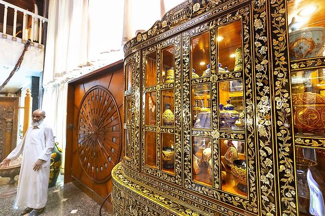 자개 찬장까지 보유한 홈 앤 아트 박물관 [사진/성연재 기자]