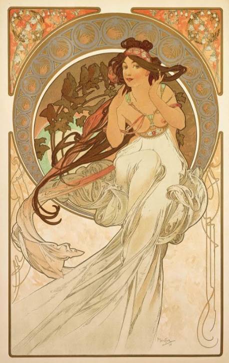 알폰스 무하, The Arts – Music, 1899
