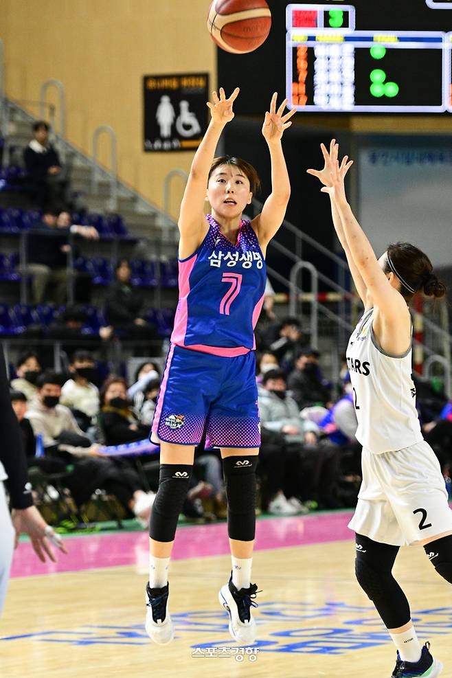 삼성생명 강유림 | WKBL 제공