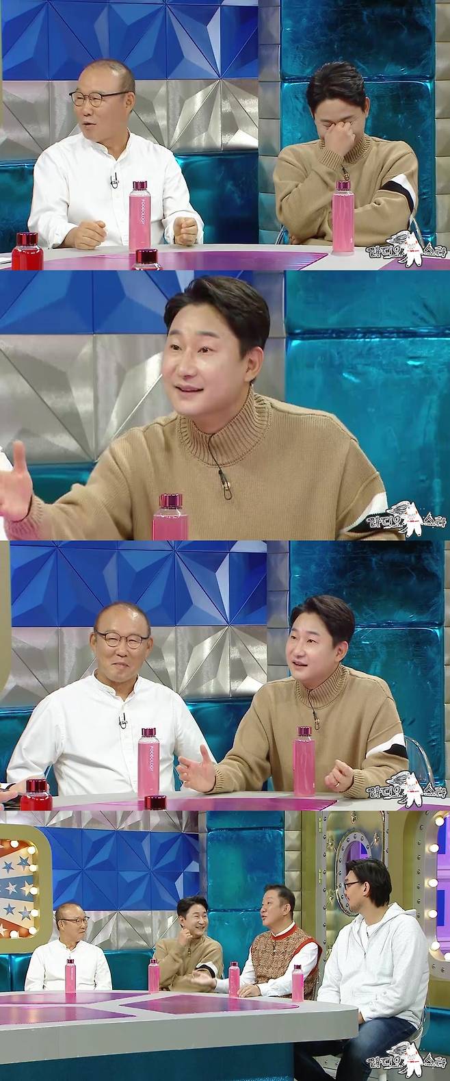 MBC Radio Star will be featured on Park Hang-seo, Lee Chun-soo, Hur Jae and Ha Seung-jin.Park Hang-seo is the main player who led the South Korea national soccer team to the World Cup quarter-finals by assisting former national team coach Guus Hiddink at the 2002 FIFA Korea-Japan World Cup.Since then, he has been the head coach of the Vietnamese national soccer team since 2017, winning the Southeast Asian Games and finishing second in the AFC U-23, becoming Vietnams national hero.Park Hang-seo, who first visited Radio Star in a recent recording, expressed his impression that he finished his last game as coach of Vietnam national team at the end of last month.I decided to do it for just one year, but I have been in charge for five years and four months, he said.Park Hang-seo revealed that he is called Papa among the players thanks to his strong ties with the players during his time at the helm of the Vietnam national team.Park Hang-seo also drew attention by boasting that he was more popular than the group BTS in Vietnam when he was the coach of the Vietnamese national team.He then revealed the imaginary transcendental gifts he received from the people of Vietnam, making the MCs flicker.In the meantime, Park Hang-seo is curious to say that he has something in common with Paulo Bento, the head of the Korean national team of the  ⁇  2022 FIFA Qatar World Cup.Radio Star also scouted Lee Chun-soo, South Koreas soccer legend and 2002 World Cup quarter-finalist, and he has recently become a mainstream sporter, boasting a talent that goes beyond entertainment programs and YouTube.Lee Chun-soo showed off his crazy presence by claiming to be a daily interpreter for his teacher, Park Hang-seo, especially when he foreshadows a bloody revelation with Park Hang-seo and his relentless attack mode of praise and diss.The full version of the episode will be available on Radio Star, which will be broadcasted at 10:30 pm on the 22nd.Photo = MBC