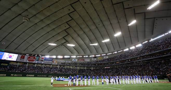 2015년 프리미어12 당시 도쿄돔의 모습. IS 포토