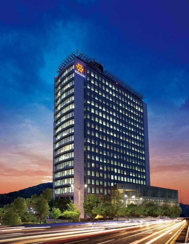 코오롱글로벌 과천 사옥 전경. [사진제공=코오롱글로벌]