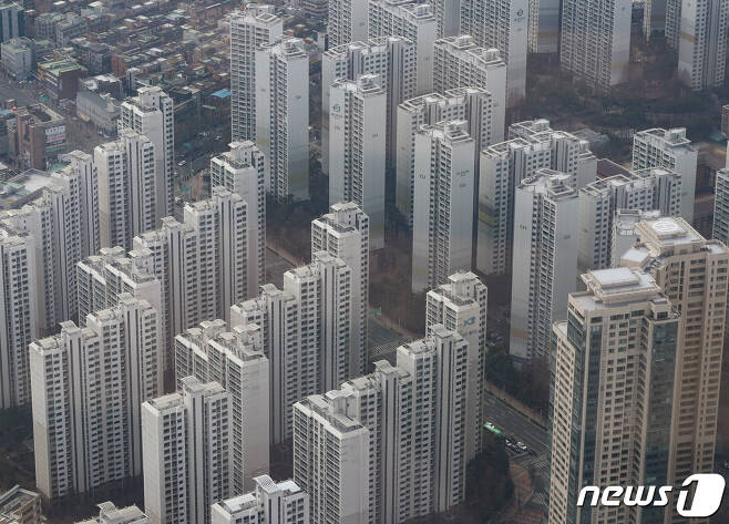 서울의 아파트 단지의 모습. (자료사진) 2023.2.9/뉴스1 ⓒ News1 신웅수 기자