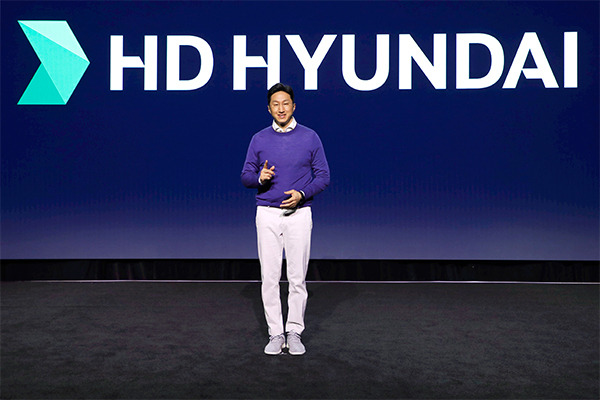 Chung Ki-sun, CEO at HD Hyundai, has also set his eyes on the SMR market. [Image source: HD Hyundai]