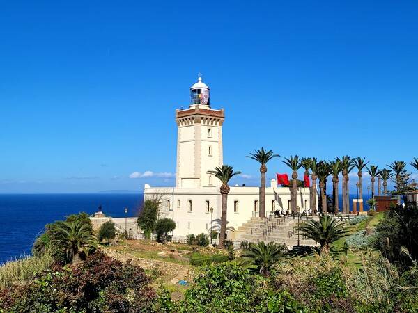 지브롤터 해협의 대서양 입구에 있는 전망대