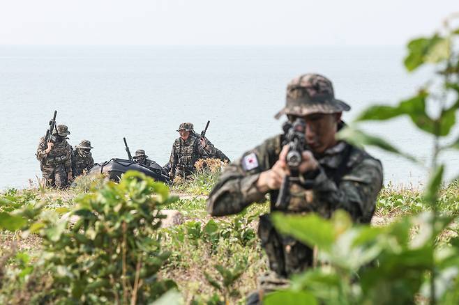 해병대 수색대 (국방일보 제공)