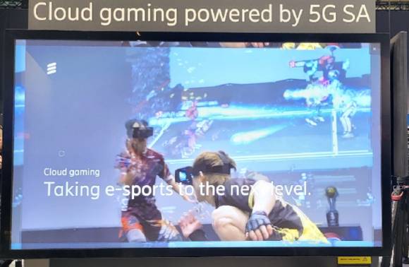 에릭슨의 5G SA 기반 클라우드 게임 서비스 [사진=정구민]