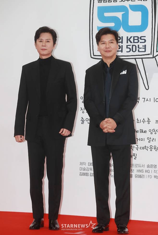 김민종-손지창 '다시 뭉친 더블루'[★포토]