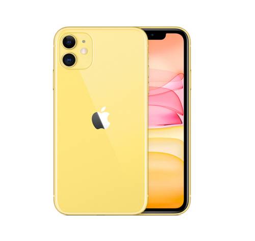 노란색 컬러를 입힌 아이폰11 [사진 애플]