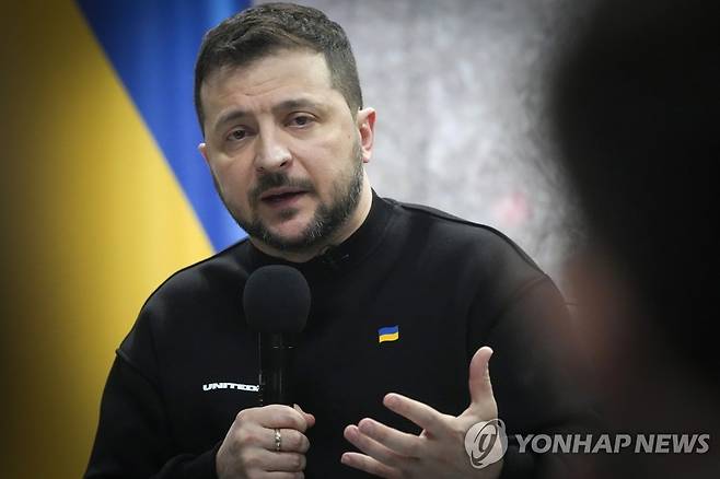 젤렌스키 대통령 [AP=연합뉴스]