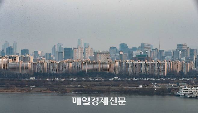 압구정 현대아파트 전경 [박형기 기자]