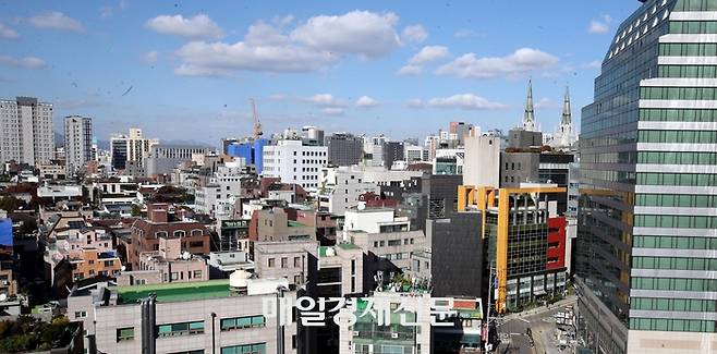 서울 강남구 역삼동 일대 오피스텔 모습. 본 기사와 관련 없음 [김호영 기자]