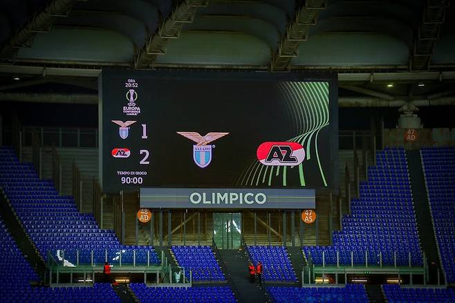 사진=AZ 알크마르 공식 SNS, 스타디오 올림피코 전경