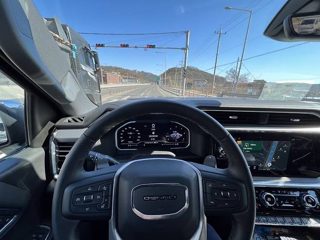 GMC 픽업트럭 시에라 드날리. 사진=최종근 기자