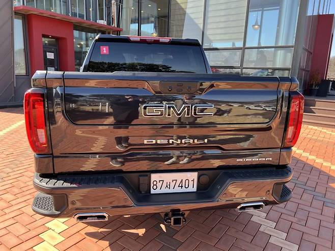 GMC 픽업트럭 시에라 드날리. 사진=최종근 기자