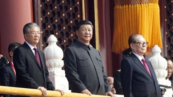 후진타오, 시진핑, 장쩌민 중국 국가주석