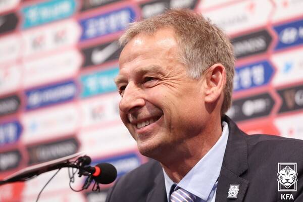 위르겐 클린스만 한국 축구대표팀 감독. 사진┃KFA 제공