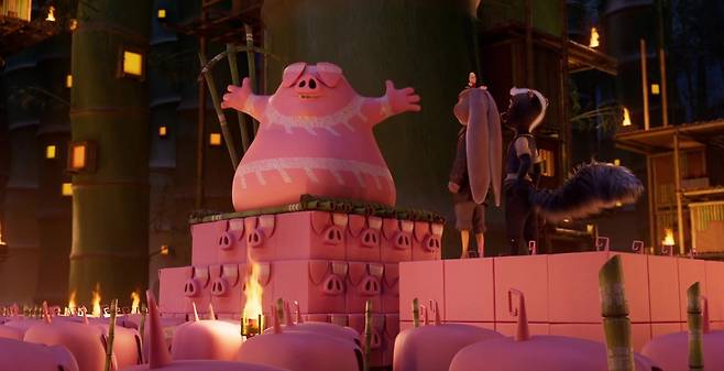 애니메이션 '치킨래빗: 잃어버린 보물을 찾아서' [스튜디오 디에이치엘 제공. 재판매 및 DB 금지]