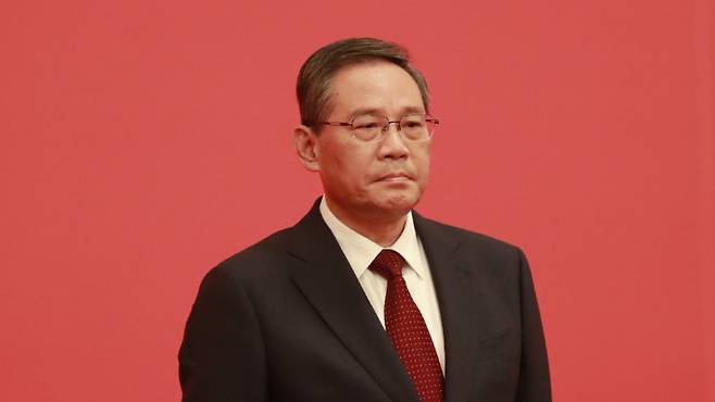 시진핑 중국 국가주석의 비서실장 출신이자 최측근인 리창 중앙정치국 상무위원. 연합뉴스