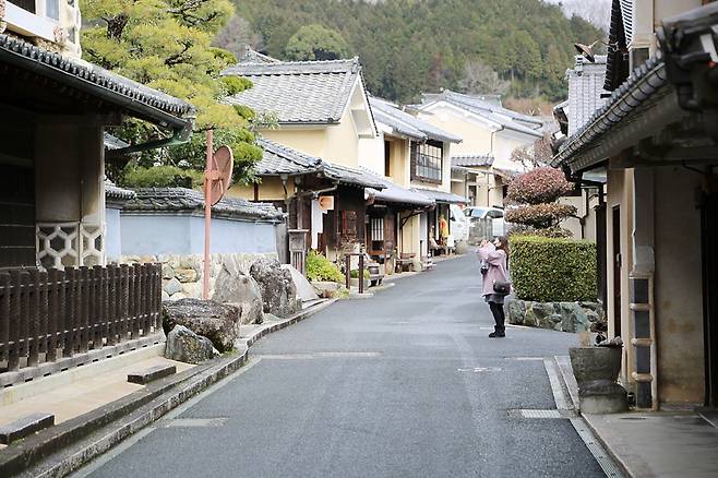 옛 일본의 건축이 보존된 우치코