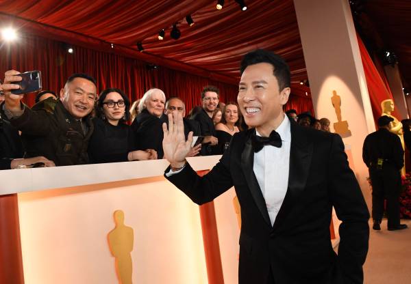 '제95회 아카데미 시상식'에 참석한 배우 견자단. (사진=AFP 연합뉴스 제공)