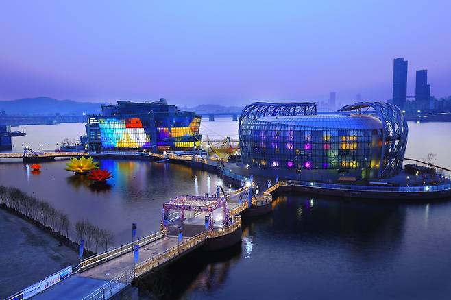 세빛섬 [사진 = 서초구청 제공]