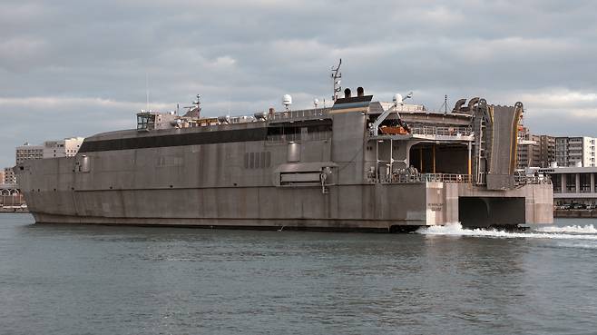 미 해군 고속 수송함 '괌' (미군 인도·태평양사령부)