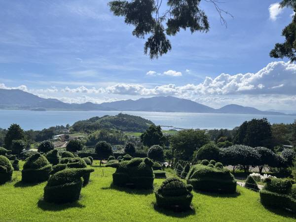남해군 해바리마을. 경남도 제공