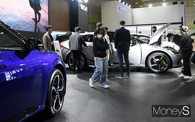 [머니S포토] EV 트렌드코리아 2023 개최…'전기·수소차 트렌드 한눈에'
