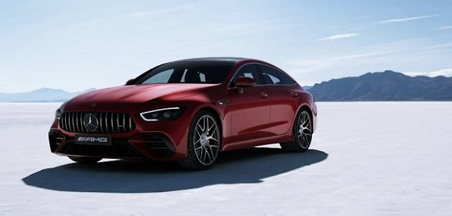더 뉴 메르세데스-AMG GT 43 4MATIC+ 다이내믹 레드 블로썸 /사진제공=메르세데스벤츠코리아
