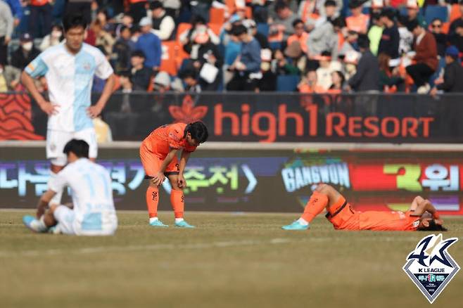 무승 팀 중 하나인 강원FC는 이번 라운드에서 첫 승에 도전한다. 사진=한국프로축구연맹