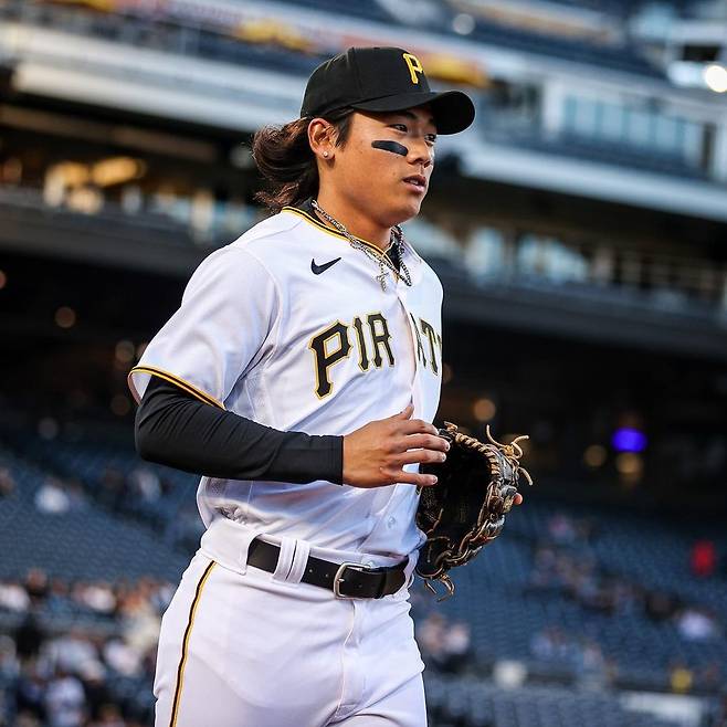 피츠버그의 배지환. 사진출처=배지환 SNS