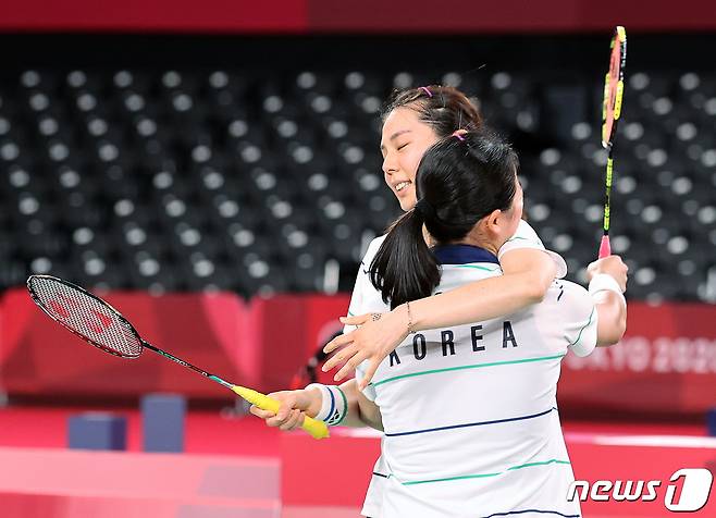 배드민턴 김소영-공희용조. /뉴스1 DB ⓒ News1 이재명 기자