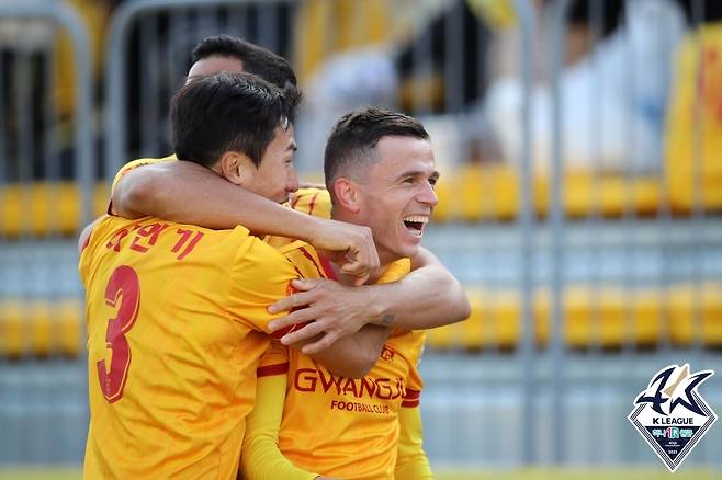 광주 아사니(한국프로축구연맹 제공)