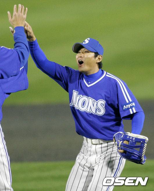 강동우 TBC 해설위원의 현역 시절 모습 / OSEN DB