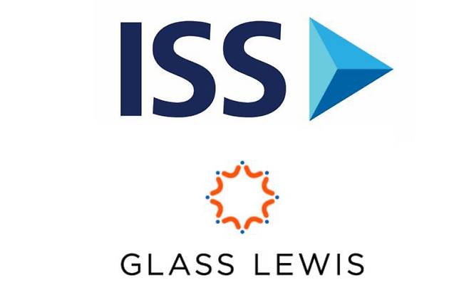 세계 양대 글로벌 자문기관인 ISS(위)와 글래스 루이스(GL) CI./각 사 제공.
