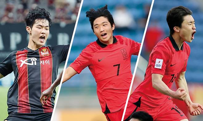 왼쪽부터 강성진, 성진영, 김용학 ⓒ연합뉴스