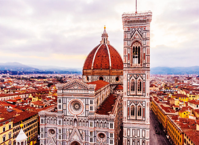 이탈리아 건축가 필리포 브루넬레스코가 건축한 피렌체 대성당. [GettyImages]