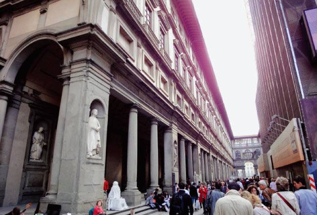 르네상스를 빛낸 미술가들의 작품을 감상할 수 있는 우피치 미술관. [재이 제공]