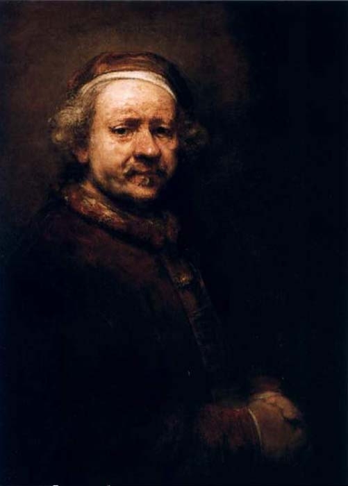 '자화상' (1669) 내셔널 갤러리 소장