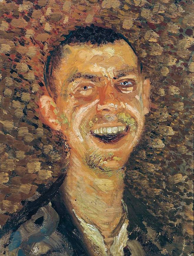 '웃는 자화상' (1908) 벨베데레 미술관 소장