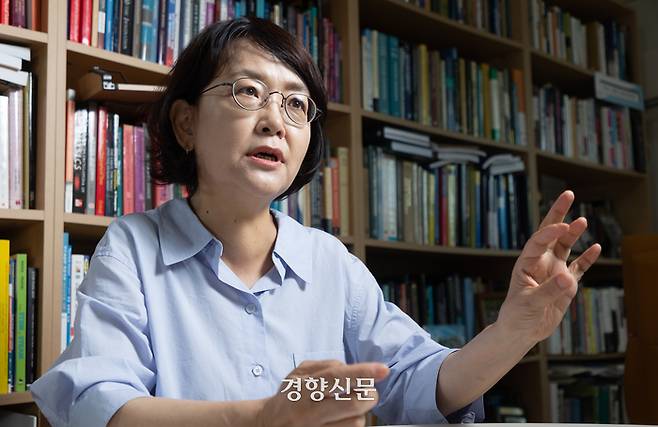 신경아 한림대 사회학과 교수 / 우철훈 선임기자