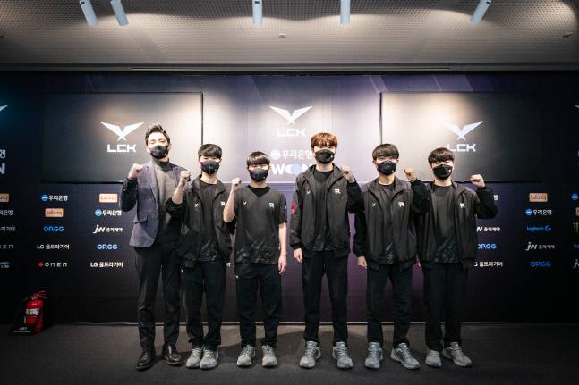 KT 롤스터 단체. &nbsp;제공 | LCK