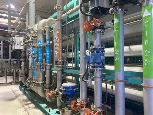 하수 재이용 처리시설